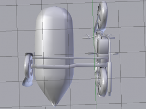 Hagrids Motorcycle 3D Модель