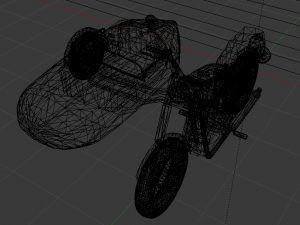 Hagrids Motorcycle 3D Модель