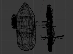 Hagrids Motorcycle 3D Model