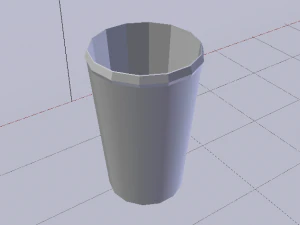 유리 007 3D 모델