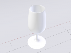 Glass 008 3D Модель