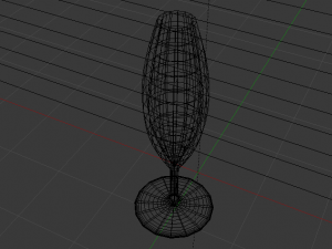 Glass 011 3D 모델