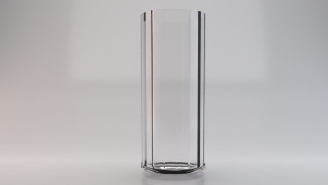 Glass 014 3D Model .c4d .max .obj .3ds .fbx .stl .blend 