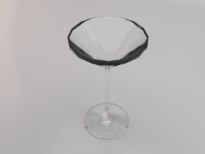 Glass 017 3D 모델