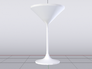 Glass 017 3D 모델