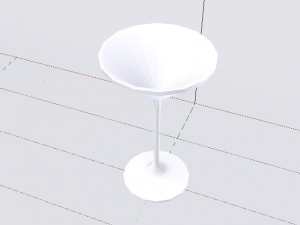 Glass 017 3D 모델