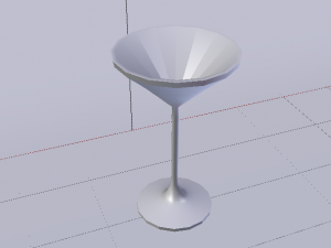 Glass 017 3D 모델
