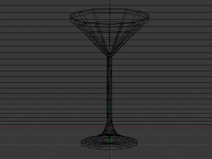 Glass 017 3D 모델