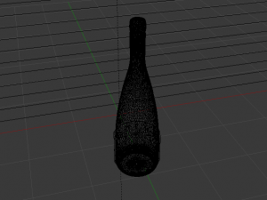 Bottle of Wine 03 3D-Modell