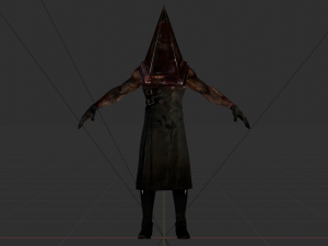 Pyramid Head - made in Blender 3D Model