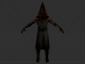 Pyramid Head - made in Blender 3D Model
