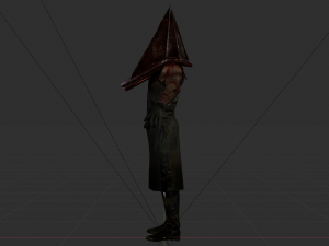 Pyramid Head - made in Blender 3D Model