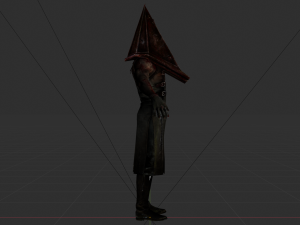 Pyramid Head - made in Blender 3D Model