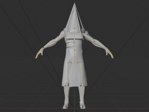Pyramid Head - made in Blender 3D Model
