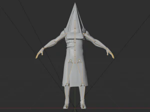 Pyramid Head - made in Blender 3D Model