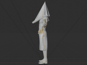 Pyramid Head - made in Blender 3D Model