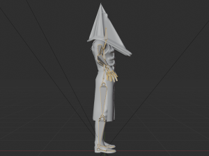 Pyramid Head - made in Blender 3D Model