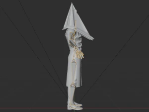 Pyramid Head - made in Blender 3D Model