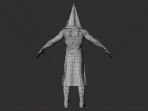 Pyramid Head - made in Blender 3D Model