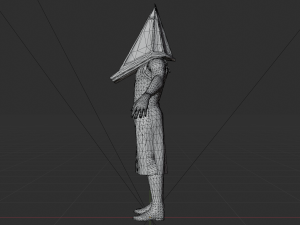 Pyramid Head - made in Blender 3D Model