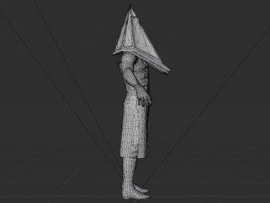 Pyramid Head - made in Blender 3D Model