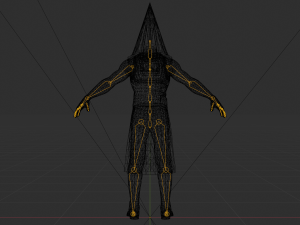 Pyramid Head - made in Blender 3D Model