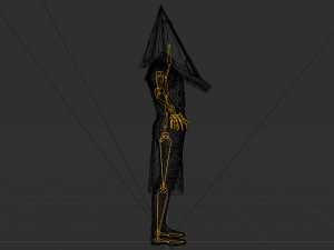 Pyramid Head - made in Blender 3D Model