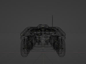 BTR-70 - made in Blender 3D Model