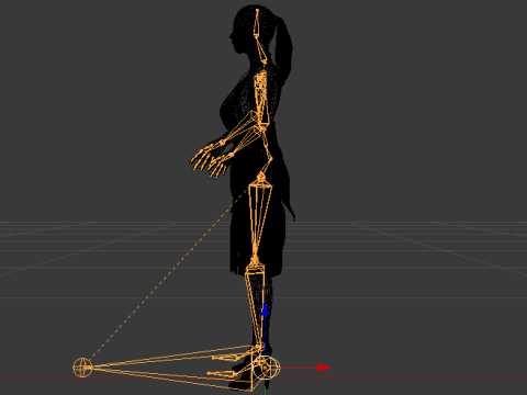Woman in a Dress 078 3D 모델