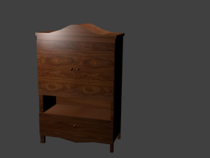 soviet cupboard Model 3D
