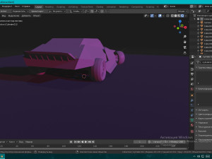 futuristic car 3D Model