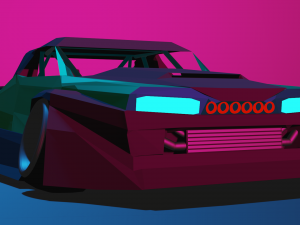 drift car Model 3D