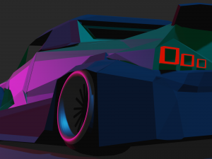 drift car 3D मॉडल