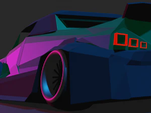 drift car 3D Model