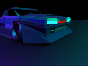 drift car 3D मॉडल