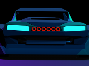 drift car 3D मॉडल