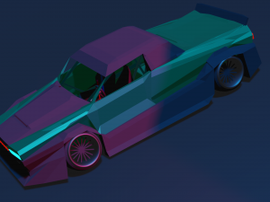 drift car 3D मॉडल