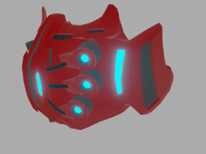 cyber mask 3D Model