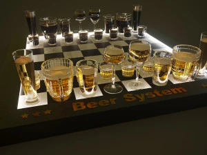 chess beer 3D Model