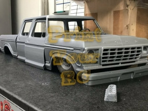 frd f350 1978 dual cab rc body 3D Print Model