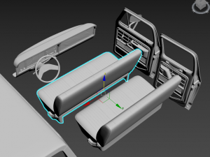 frd f350 1978 dual cab rc body 3D Принт Модель