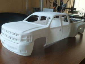 chevrolet silverado 2500 rc body 3Dプリントモデル