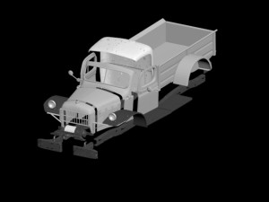 dodge power wagon rc body Modèles 3D en vedette