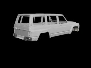 nissan patrulha y60 rc corpo Modelo de Impressão 3D