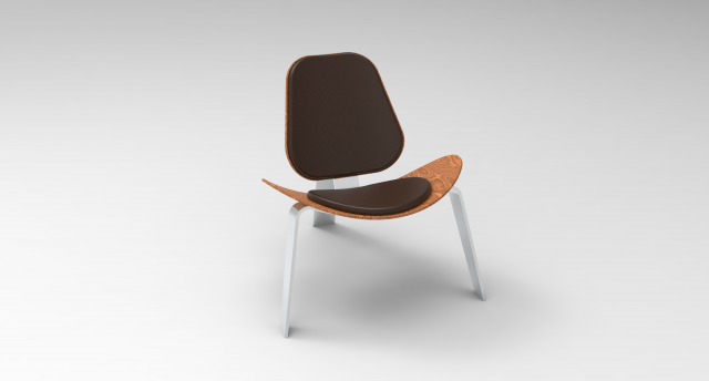 luxury chair 3D Model .c4d .max .obj .3ds .fbx .stl .blend 