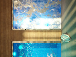 3d interior 001 swimming pool 3D 모델