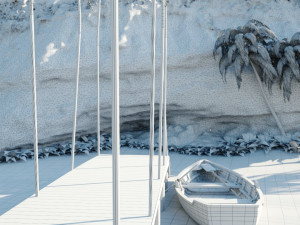 exterior 002 beach Modelo 3D