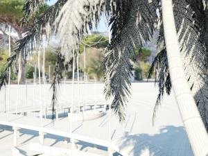 exterior 002 beach 3D Model