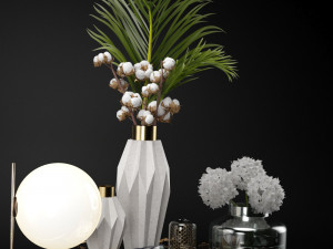 decorative set 002 3D Model