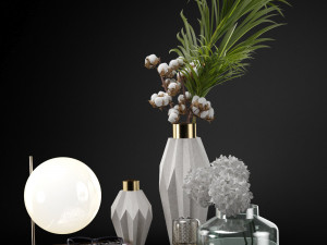 decorative set 002 3D Model